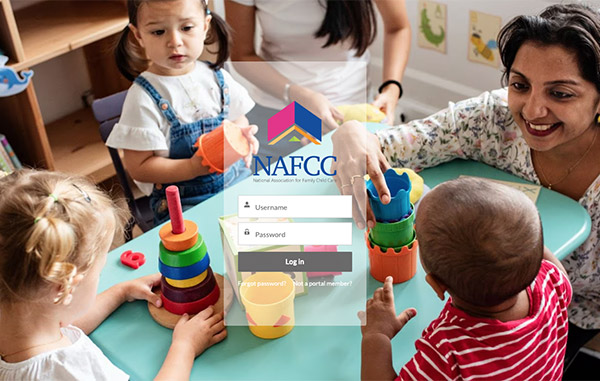 accreditation portal screenshot